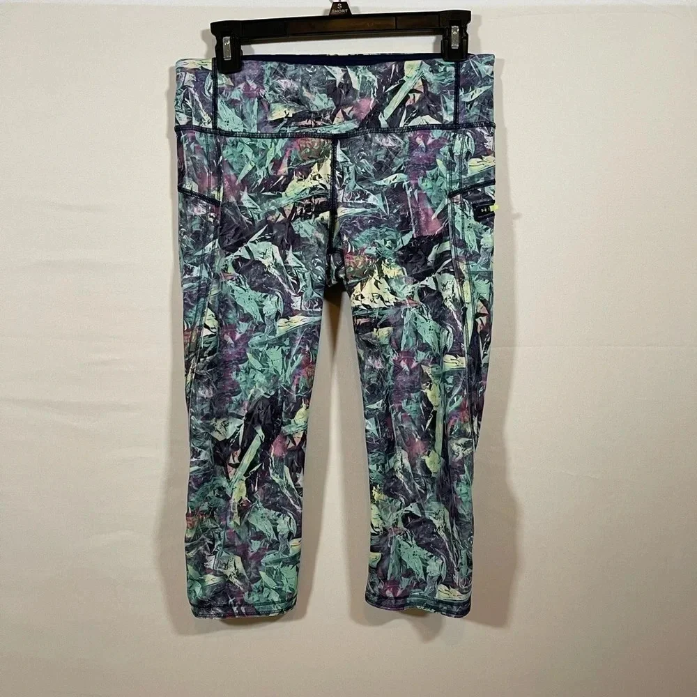 Women’s Lululemon Run Top Speed Crop SZ 8 -Iridescent Multi Luxtreme Leggings
